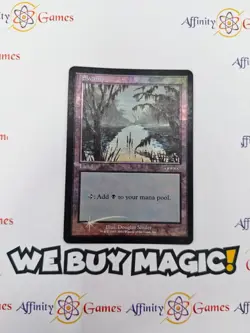 MTG | Swamp (2001) | Arena Promos | Foil | Heavily Played | English - Image 1