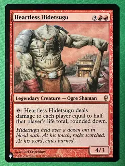 Heartless Hidetsugu - 144​/21 - The List - MTG - M/NM Unplayed FAST2SHIP!! - Image 1