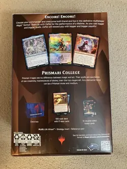 MTG Strixhaven Commander Deck - Prismari Performance **Brand New/Sealed** 630509959020 - Image 2