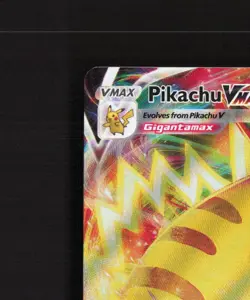 Pikachu VMAX SWSH286 Sword & Shield Black Star Promo Holo Pokemon Card LP - Image 3