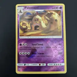 Palossand 62/147 - Burning Shadows - Reverse Holo - LP Pokemon TCG - Image 1