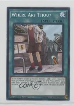 Where Arf ThouU 1st Ed. YuGiOh Cyberse Link Structure Deck #SDCL-EN031 READ - Image 1