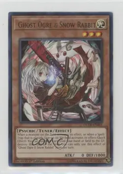 Ghost Ogre & Snow Rabbit (UR) 1st Ed. YuGiOh Duel Devastator #DUDE-EN001 - Image 1