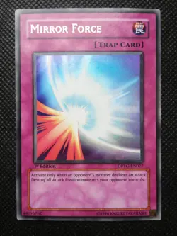 Yugioh! Mirror Force DPYG 1st Edition Near Mint - Image 1