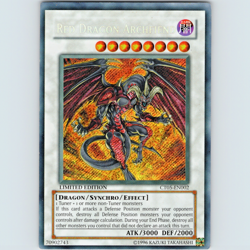 Yugioh Red Dragon Archfiend CT05-EN002 Limited Edition Secret Rare Holo - LP 💎 - Image 1