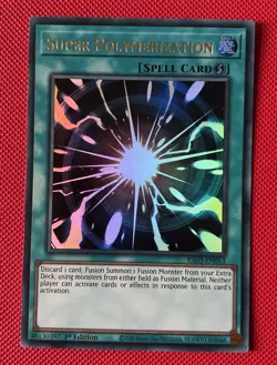 Yugioh Super Polymerization RA03-EN053 - Ultra Rare - Image 1