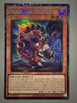 YUGIOH DRACOTAIL MULULU ASIA ENGLISH EDITION DBJH-AE005 COLLECTOR'S RARE - Image 1