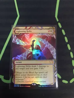 MTG Magic The Gathering Lightning Helix Foil Mystical Archives Boros Commander - Image 1