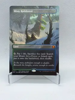 MTG Special Guest Misty Rainforest Borderless - Image 1