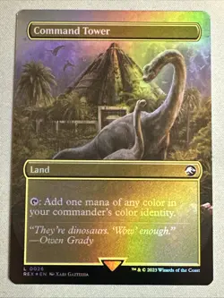 MTG / Command Tower / REX / #0026 / FOIL (Borderless) / Common / NM - Image 2