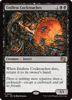 Endless Cockroaches - 433 - Foundations Jumpstart- Near Mint - MTG - Image 1