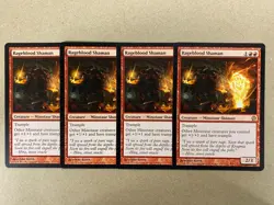 MTG 4x Rageblood Shaman Theros Modern Magic the Gathering x4 NM - Image 1