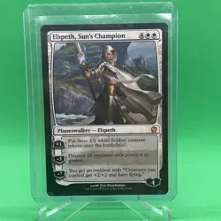 MTG Elspeth, Sun's Champion Theros NM 9/249 - Image 1