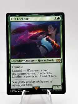 Tifa Lockhart 0206 Final Fantasy FIN MTG NM - Image 1