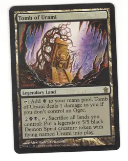 MtG - Tomb of Urami - Saviors of Kamigawa - x1 card - Near Mint - Image 1