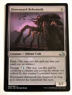 MTG Eldritch Moon Drownyard Behemoth 004/205 LP - Image 1
