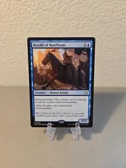 MTG Herald Of Hoofbeats LP Commander March Of The Machine - Image 1