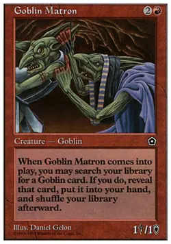 Goblin Matron - Anthologies # MTG Magic The Gathering - Image 1