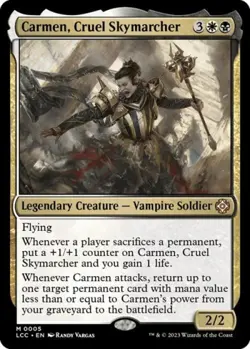 NM Foil M - Carmen, Cruel Skymarcher: LCC - Image 1