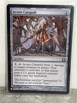 Acorn Catapult REGULAR The List MTG LLC CMD 241 - Image 1
