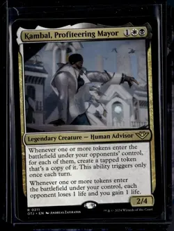 Kambal, Profiteering Mayor - 211 - OTJ - NM - MTG Magic the Gathering - Image 1