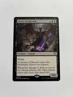 Sower of Discord Commander Masters Regular NM MTG - Image 1