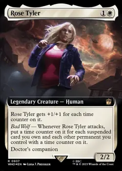 MTG Foil - Rose Tyler (Extended Art) (Surge Foil) - R 937 / NM / English - Image 2