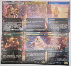 Departure to Grey Havens Magic the Gathering Lord of the Rings MTG COMPLETE Set - Image 1