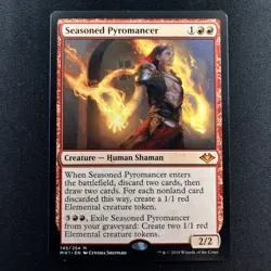 Seasoned Pyromancer [Double Masters 2022] MTG Magic NM/M 🔥🔥 - Image 1