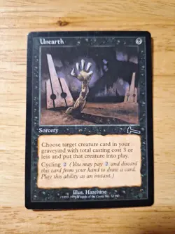 MTG Unearth Urza's Legacy 72/144 Regular Common - Image 1