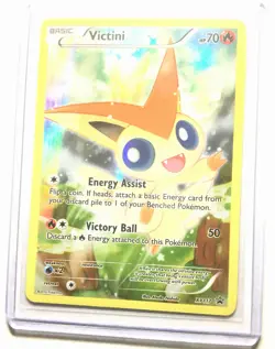 FULL ART Victini ULTRA RARE Pokemon Mythical Collection Promo XY117 Holo - NM - Image 1