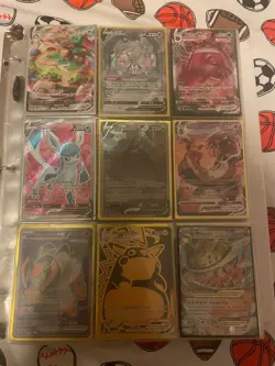 pokemon collection binder (Alt Art, Full Arts, Gold Cards, Megas, Exs, and More) - Image 1