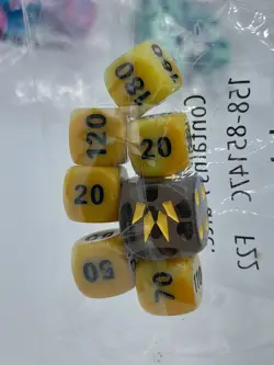 26 Packs Pokemon TCG Playing Dice Die NEW in package! - Image 2