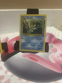 Lot of Three Vintage Pokemon Cards Fossil - Image 4