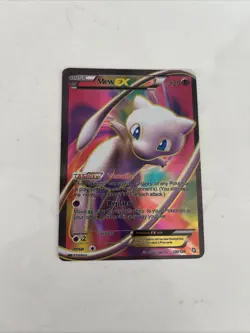 Pokemon Mew EX Ultra Rare Full Art Dragons Exalted Holo 120/124 - Image 1