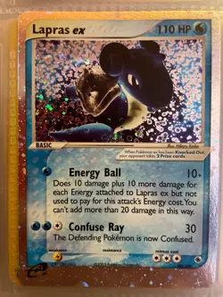 Lapras EX 99/109 Holo ENG Near Mint Pokemon Ruby & Sapphire - Image 1