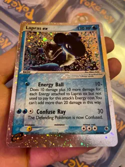 Lapras EX 99/109 Holo ENG Near Mint Pokemon Ruby & Sapphire - Image 4