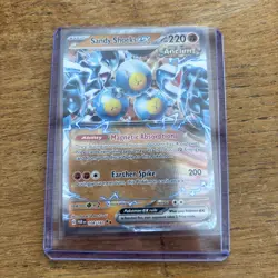 Pokemon TCG Sandy Shocks EX Paradox Rift 108/182 Holo Double Rare - Image 5