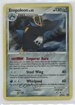 Empoleon Holo Pokemon Diamond & Pearl Stormfront #2 2008 - Image 1