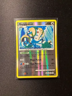 Regigigas - 9/100 - Holo Rare Reverse Holo Stormfront NM Pokemon Card - Image 1