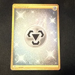 Metal Energy 237/203 Pokemon Evolving Skies Secret Rare Gold Steel Holo NM - Image 1