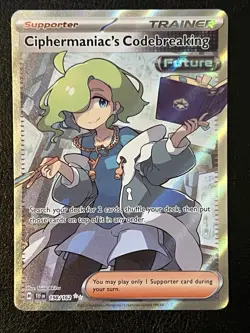 Ciphermaniac's Codebreaking 198/162 Pokemon TCG Temporal Forces Holo - Image 1