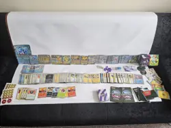 Pokemon CCG 220+ Job Lot with Accessories Plus 26 EX & V Pokemon Cards CCG - Image 1