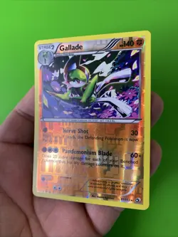 Gallade 81/113 Legendary Treasures Reverse Holo Pokemon Card NM - Image 3
