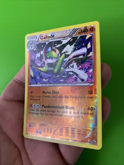 Gallade 81/113 Legendary Treasures Reverse Holo Pokemon Card NM - Image 4