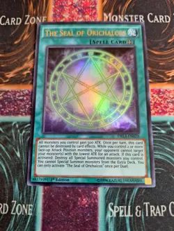 Yu-Gi-Oh! The Seal of Orichalcos LC03-EN001 Ultra Rare Limited Near Mint b2/ - Image 1