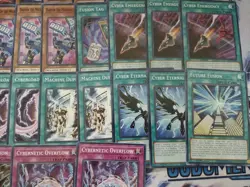 YuGiOh Cards Cyber End Dragon Deck core collectible trading card game Cyberdark. - Image 3