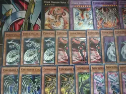 YuGiOh Cards Cyber End Dragon Deck core collectible trading card game Cyberdark. - Image 5