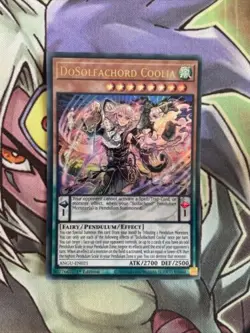 ANGU-EN021 DoSolfachord Coolia Ultra Rare 1st Edition NM Yugioh Card - Image 1