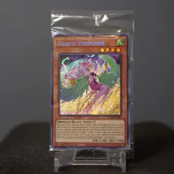 Yugioh Harpie Perfumer LDS2-EN076 Secret Rare 1st Edition SEALED - Image 1